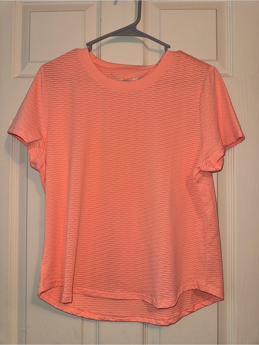 ZeroXposur Coral Ribbed Short Sleeve Tee - Picture 1 of 5